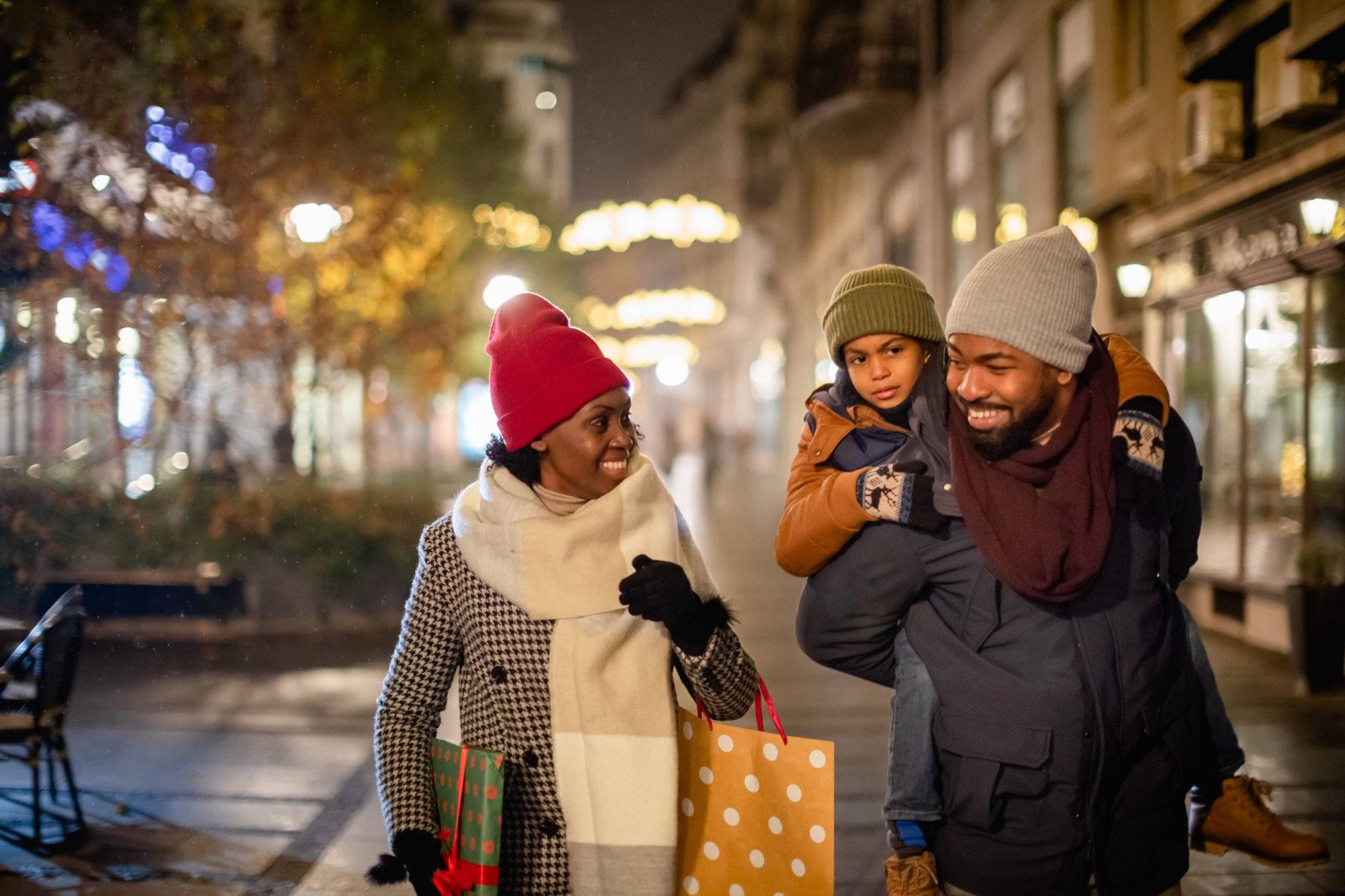 Family Christmas Shopping